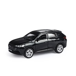 Машина металл "Haval f7",  12 см, (дв, багаж, черный) инерц., в коробке