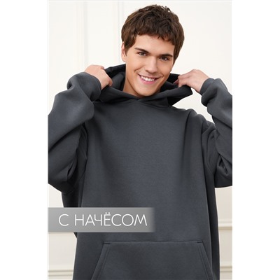 Мужское худи из футера с начесом Happyfox
