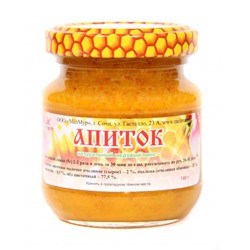 Апиток натуральный медовый микс (маточное молочко, перга, пыльца, мед луговой)
