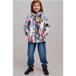 Куртка текстильная с полиуретановым покрытием для мальчиков (ветровка) PLAYTODAY, 1231506