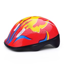 Защитный шлем для детей "Звезды" красный