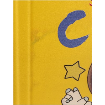 УЦЕНКА Чемодан малый астронавт 16", 30л, 50*22*32, жёлтый