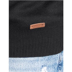 Джемпер тонкой вязки из хлопка на молни