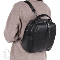 Рюкзак женский 69013-23 black Velina Fabbiano - Safenta