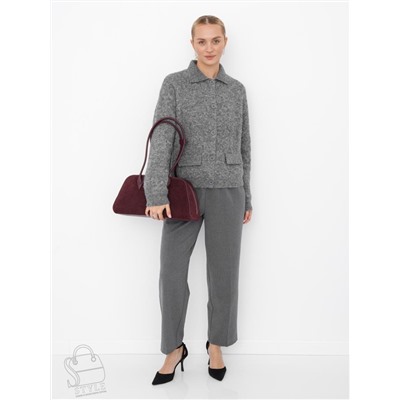 Сумка женская кожаная 990180NN wine red Natale Navetta