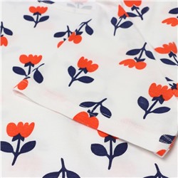 Пижама женская (футболка, шорты) Catfit, молочная, размер 44