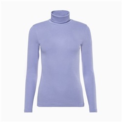 Водолазка женская MINAKU: Basic line, размер 44, сиреневая