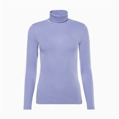 Водолазка женская MINAKU: Basic line, размер 44, сиреневая