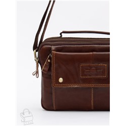 Сумка мужская кожаная 9129TR d.brown Tough Ruder