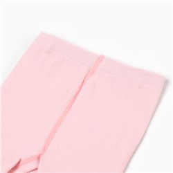 Колготки детские ажурные, светло-розовые, рост 68-74 см