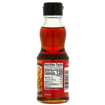 Ty Ling, Pure Sesame Oil, 6.2 fl oz ( 185 ml)