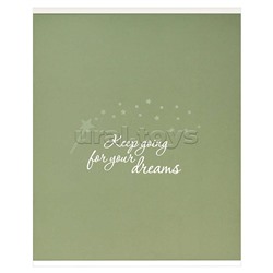 Тетрадь 96 л, клетка "Иди к своей мечте" А5+, обложка - выборочный  УФ-лак, мелованный картон