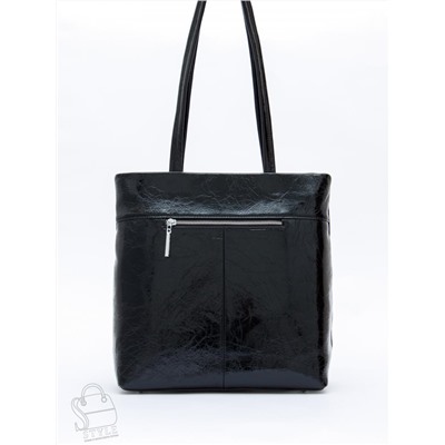 Сумка женская кожаная 0929CY black Polina&Eiterou