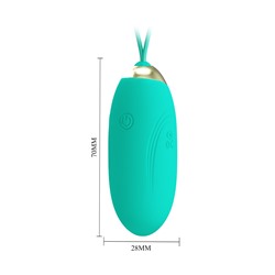 Зеленое виброяйцо Jenny с пультом ДУ