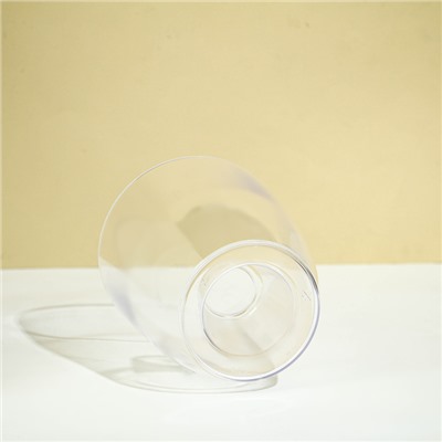 Горшок для орхидей, 2 л, 14.8×16.2 см, круглый, пластиковый, прозрачный