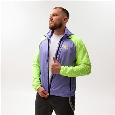 Ветровка ONLYTOP, фиолетовая размер 42