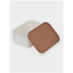 Набор органайзеров для хранения Korely, 3 предмета: 2.4 л / 0.76 л / 0.76 л, цвет слоновая кость