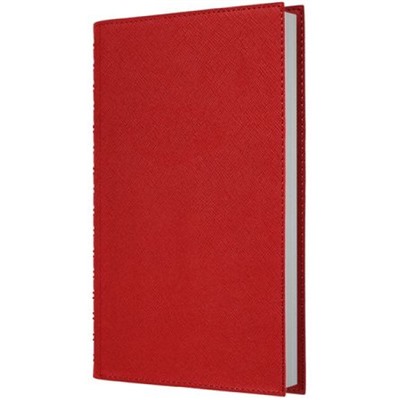 Ежедневник недатированный А5 304 стр. на спирали "Today. Красный" иск.кожа, петля для ручки ЕКТС52515203 Эксмо