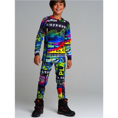 Термокомплект трикотажный для мальчиков: брюки, толстовка