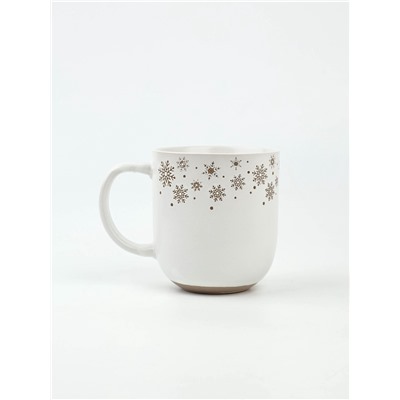 Кружка новогодняя керамическая «Снежная сказка», 400 мл, ручная работа