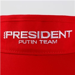 Козырек «President», цвет красный