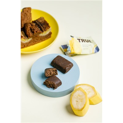 Трюфель финиковый Банановый брауни / 360 г / 24 конфеты / шоу-бокс / ТМ MyTruef