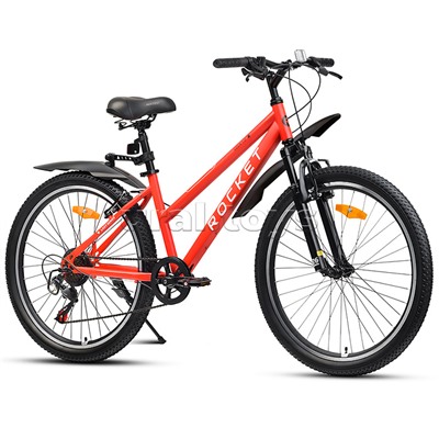 Велосипед 26" Rocket Vela 1.0, цвет красный, размер 17"