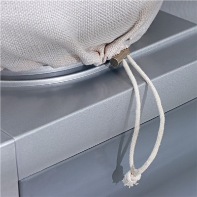 Чехол на бутыль для кулера Доляна Water, 19 л, лён, белый