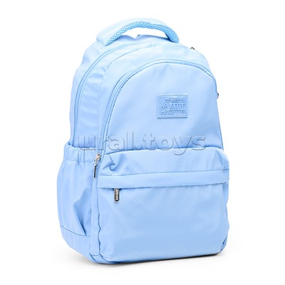 Рюкзак "Modern Concept Soft" подростковый 42x31x20 см (18 л) 500 г, текстильный, 1 отделение на молнии с уплотненным отделением для ноутбука до 15 дюймов и книг, васильковый