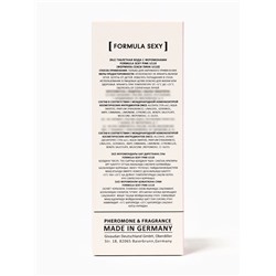 Туалетная вода женская с феромонами Formula Sexy collection Pink U110, 30 мл