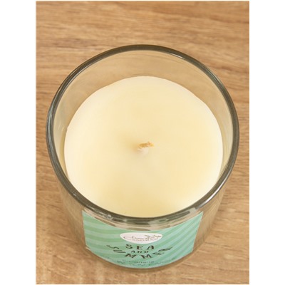 Свеча с кристаллом внутри Sea and Summer Citronella, 120 г, соевый воск, цитронелла