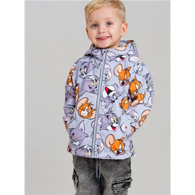 Куртка детская текстильная с полиуретановым покрытием для мальчиков (ветровка)