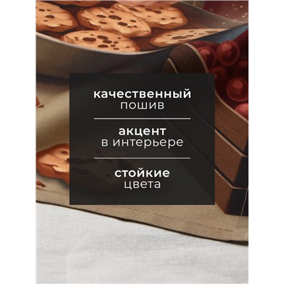 Полотенце кухонное «Этель» Cookies, 40×73 см, хлопок 100%, саржа 190 г/м²