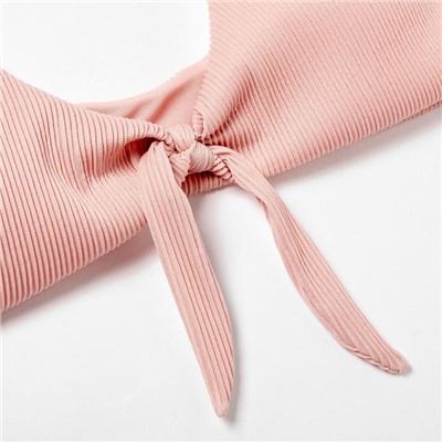 Топ купальный на завязках женский MINAKU Summer time, размер 44, пудра