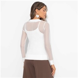 Лонгслив полупрозрачный, Секретное оружие гардероба