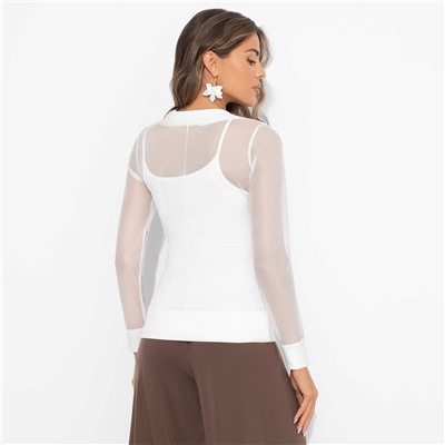 Лонгслив полупрозрачный, Секретное оружие гардероба