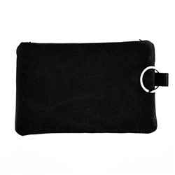 Универсальный чехол-кошелек - текстильный 12,5x8,5см (black) (236667)