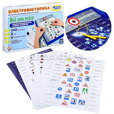 Игра Электровикторина "Все обо всем"