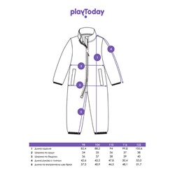 Комбинезон трикотажный для девочек