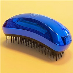Расческа перламутровая СИНЯЯ овальная Salon Elite Detangle