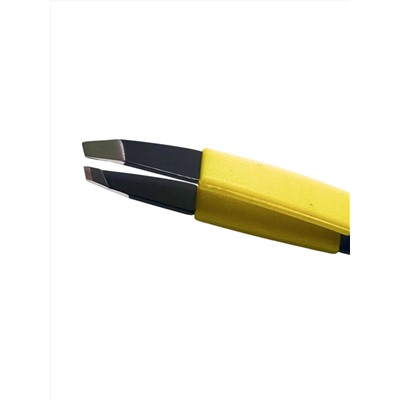 Ellis Cosmetic Ellis Пинцет косметический EC RP 031-2, изогнутый, скошенный край, 9,5 см 28384