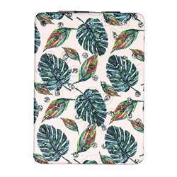 Зеркало карманное 6х8,5 см / GT359 /уп 50/300/ кожзам стразы