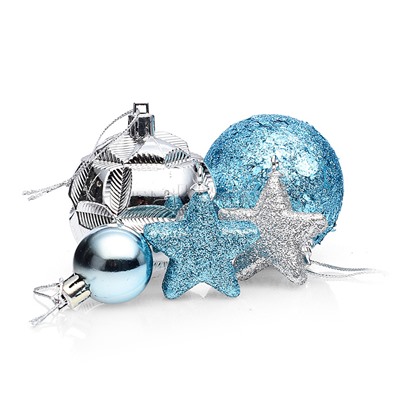 Набор новогодних шаров "Волшебная ночь"