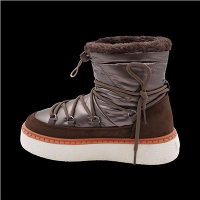 Дутики Р187 коричневые