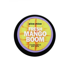 Скраб-слайм для тела Fresh mango boom, питание и увлажнение, с ароматом манго, 250 г, PICO MICO