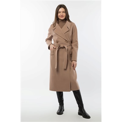 01-10517 Пальто женское демисезонное (пояс)