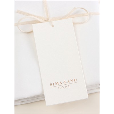 Комплект наволочек SL Home Natural color, 70×70+3 см, 2 шт., сатин, хлопок 100%