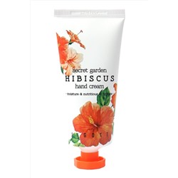 Jigott Крем для рук с экстрактом гибискуса / Secret Garden Hibiscus Hand Cream, 100 мл KRISTALLER, 1114015