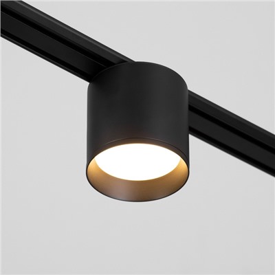 Светильник трековый BayerLux SLIM «Бочонок», LED, 8 Вт, 3000K-6000К, 48 В, CRI90, 8×8×6.2 см, чёрный