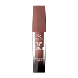 Помада жидкая для губ GR My Matte Matte - 015 My КОСМЕТИКА ИЗ ТУРЦИИ, 1096993